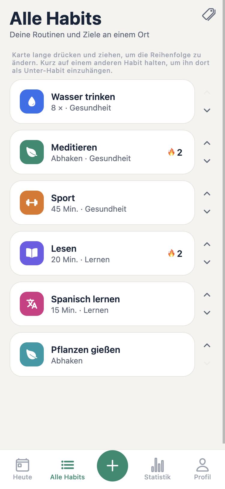 Alle Habits